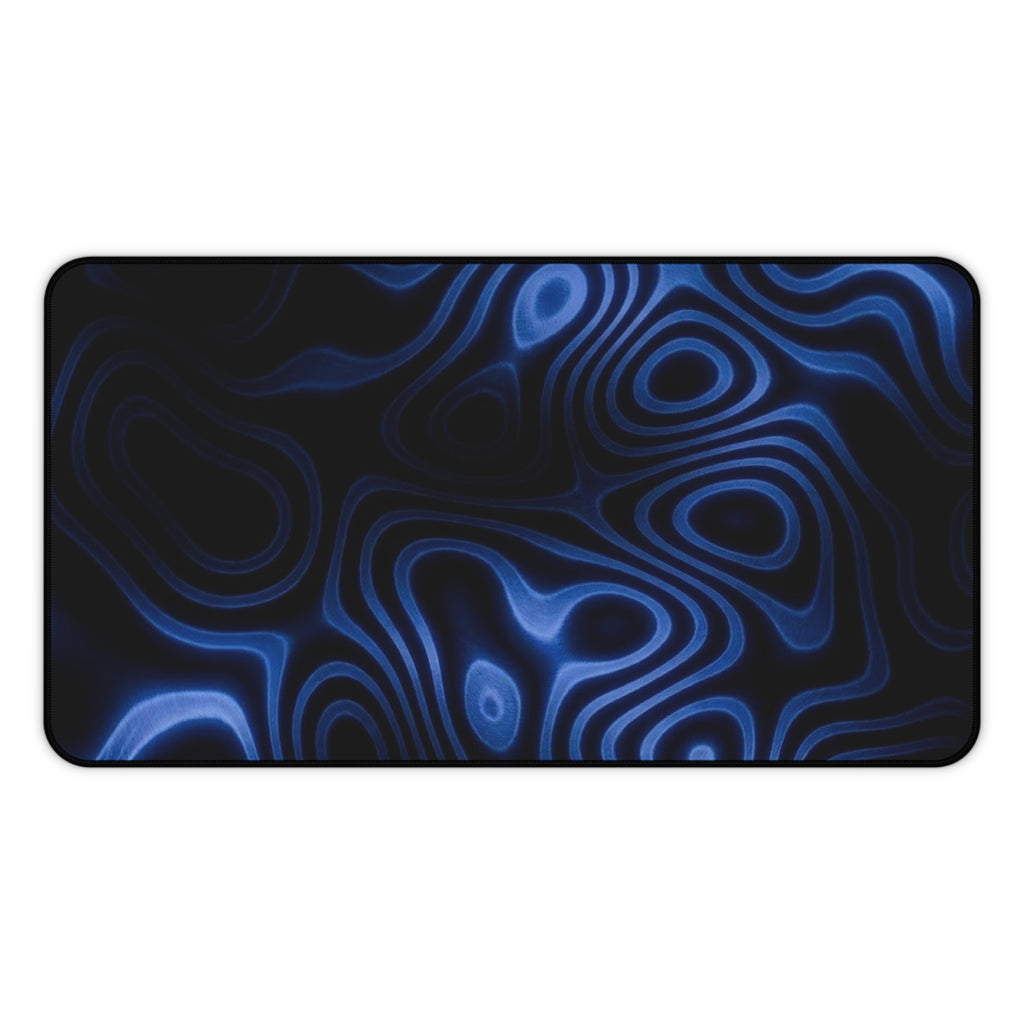 Navy Neon Desk Mat