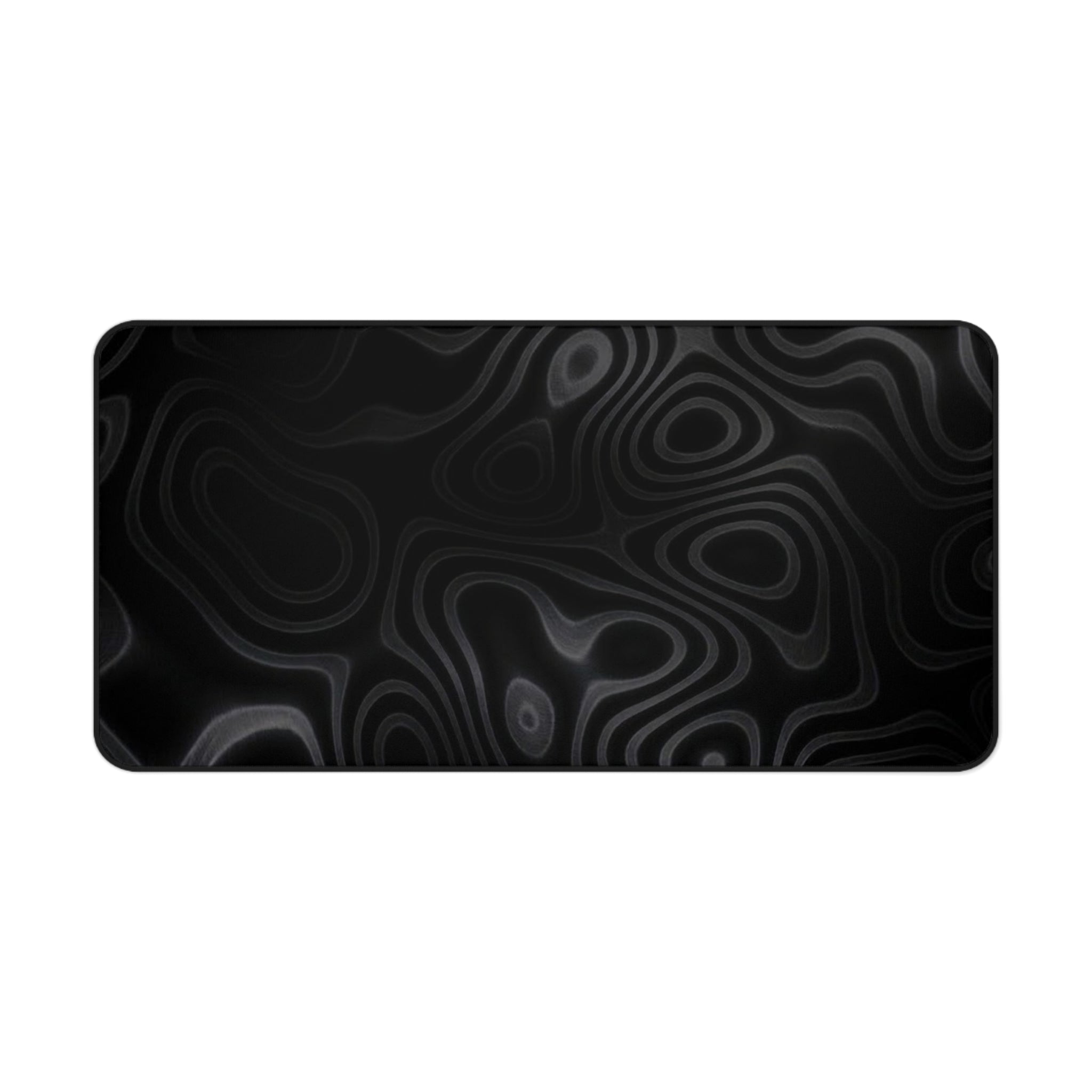 Black Neon Desk Mat