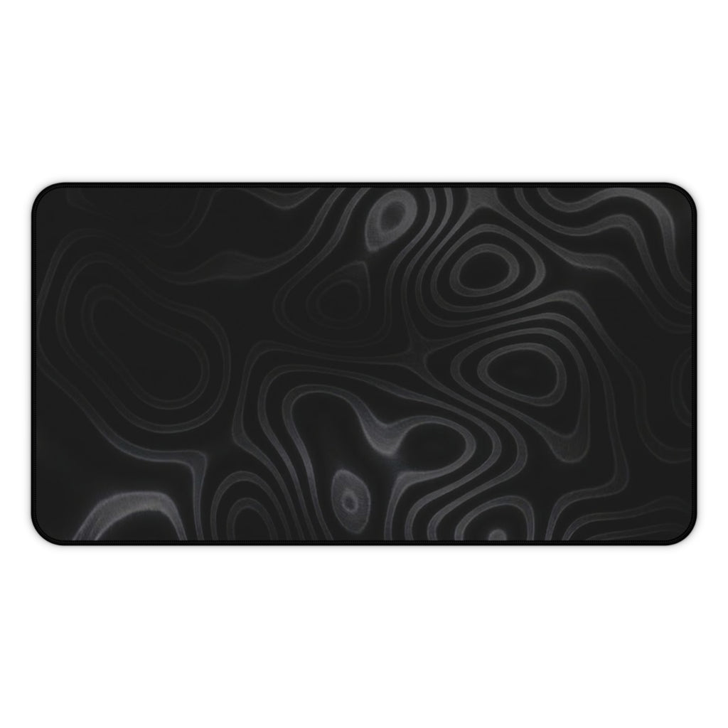 Black Neon Desk Mat