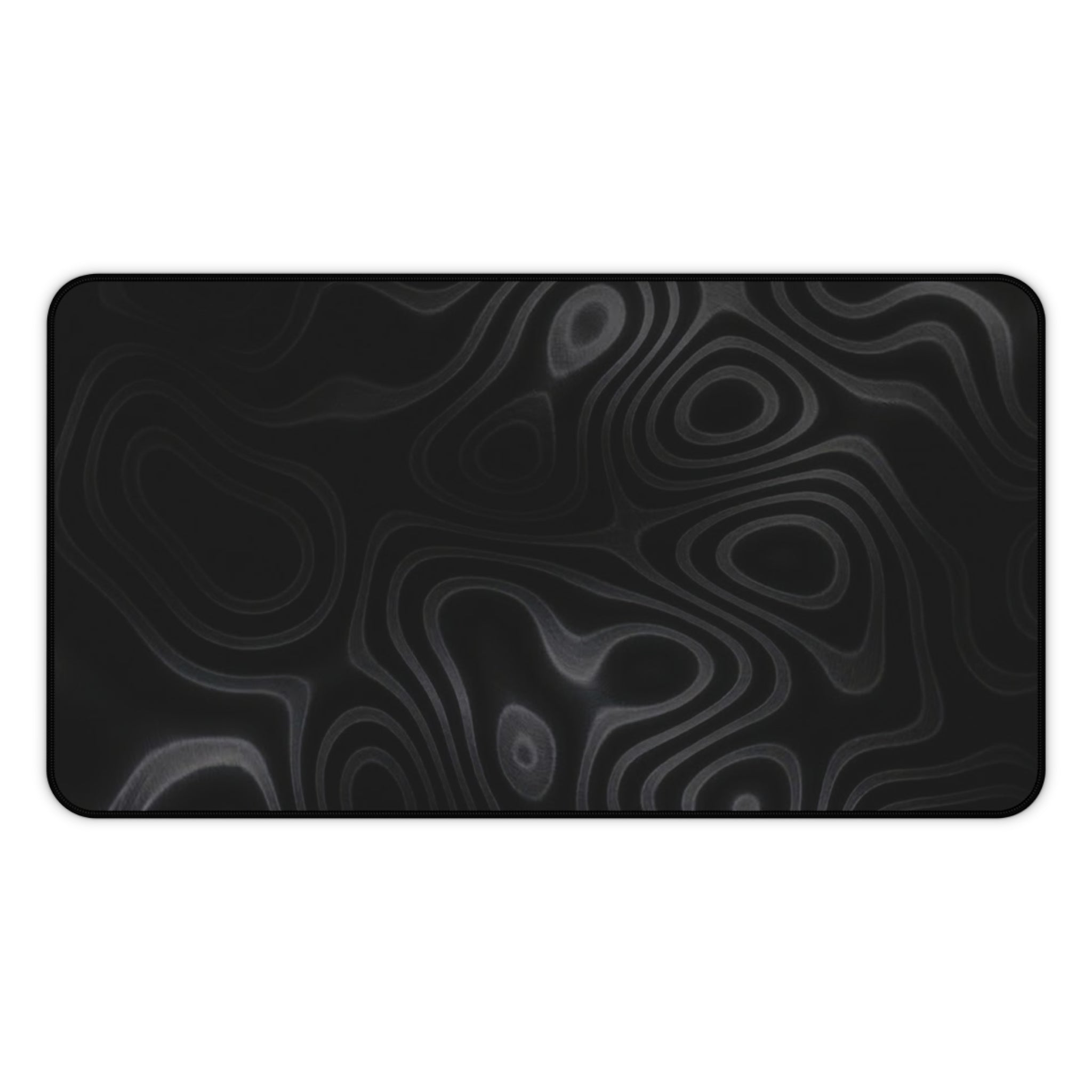 Black Neon Desk Mat